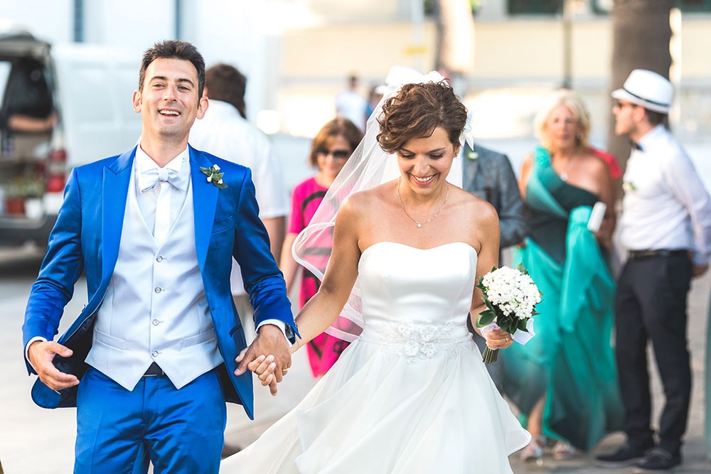 Italian Catholic Wedding in Paros