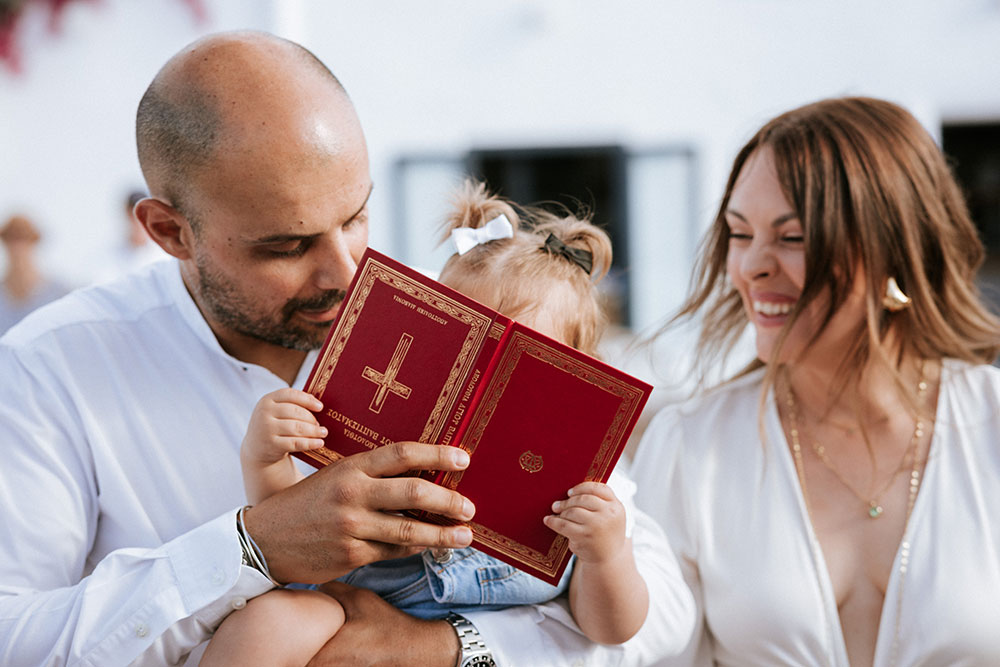 Baptism Photography in Paros